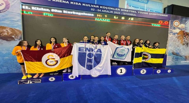 Yıldırımın altın kulaçlarından 14 madalya
