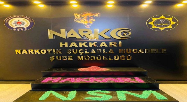 Yüksekovada uyuşturucu operasyonu