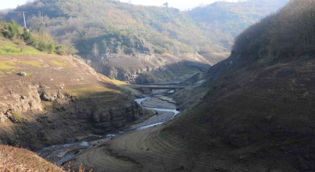 Yuvacık Barajında doluluk oranı yüzde 15e geriledi