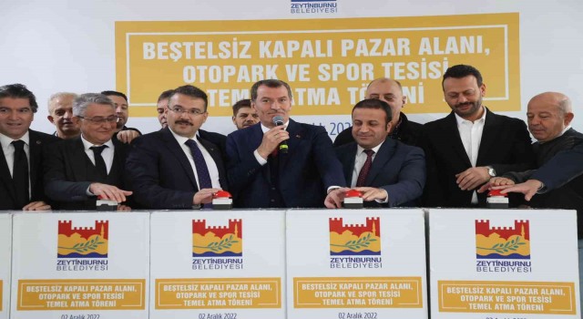 Zeytinburnuna yeni 20 bin metrekarelik kapalı pazar alanı, otopark ve spor tesisi