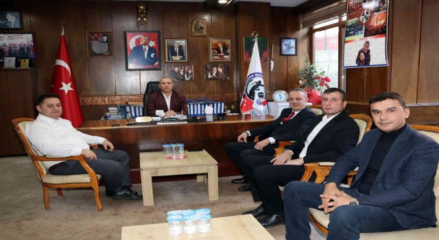 Zonguldak Belediye Başkanı Alandan Demire taziye ziyareti