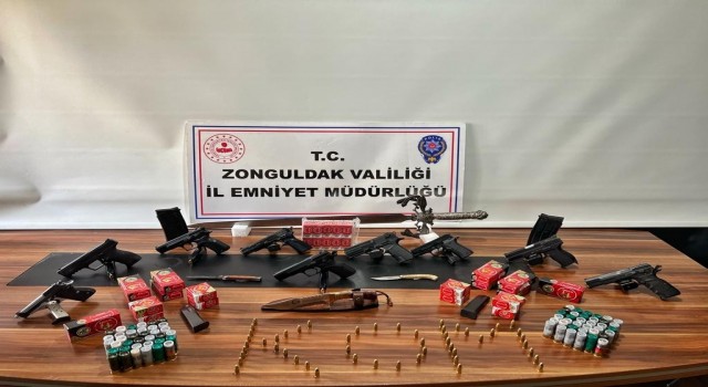 Zonguldakta suç örgütüne ‘Silindir operasyonu: 11 gözaltı
