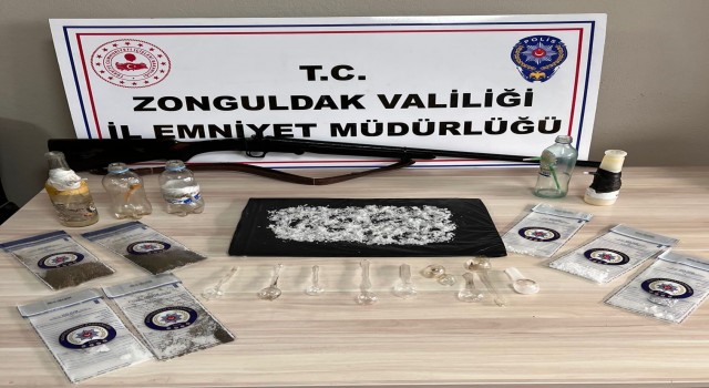 Zonguldakta uyuşturucu operasyonu