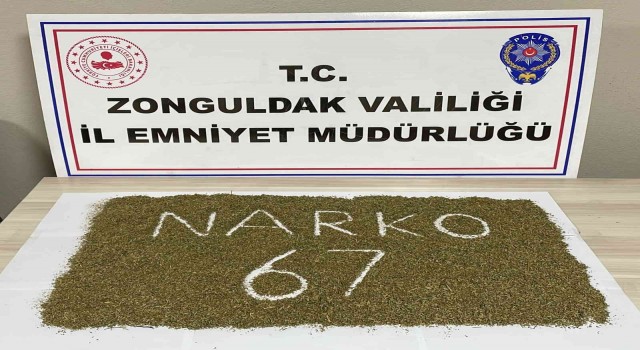 Zonguldakta uyuşturucu operasyonu: 2 tutuklu