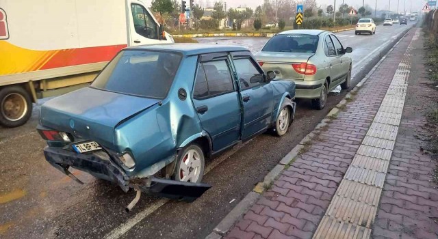 Zonguldakta zincirleme trafik kazası: 1 yaralı