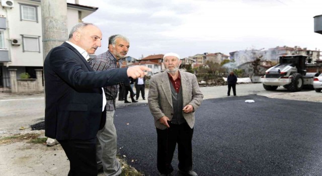 2022 yılında Erenlerde 67 sokak baştan sona yenilendi