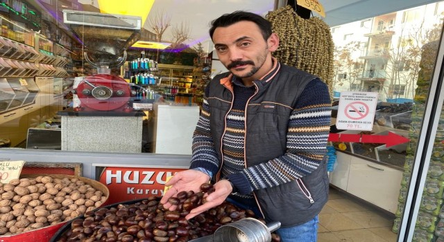 80 TLlik kestane yoğun ilgi görüyor