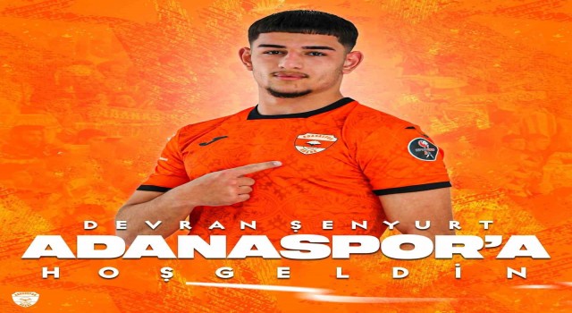 Adanaspor genç oyuncu Devran Şenyurtu transfer etti