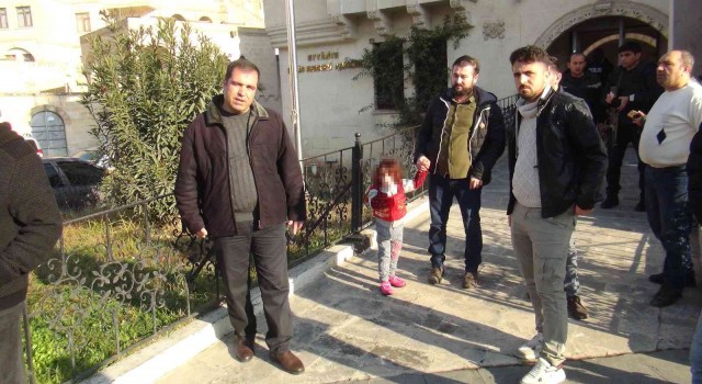 Adıyamanda bir çocuğu kaçıran zanlı polis merkezine götürüldü