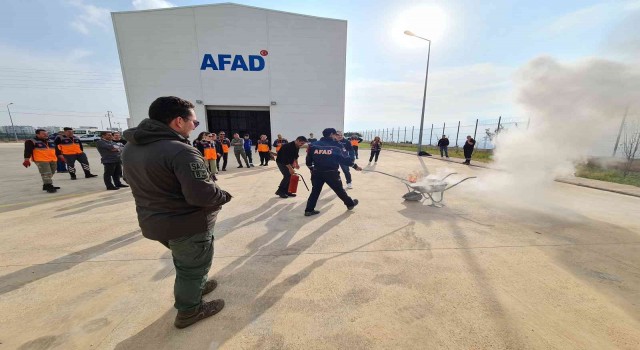 AFAD eğitimi sona erdi