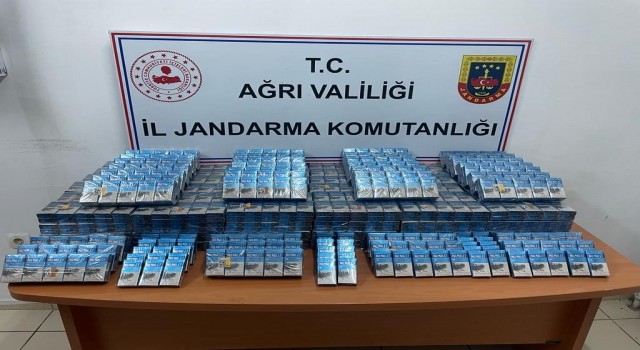 Ağrıda 3 bin 851 paket kaçak sigara ele geçirildi