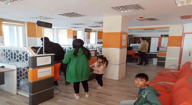 Ahlat Nüfus Müdürlüğü 2022de 60 bin 241 işlem gerçekleştirdi