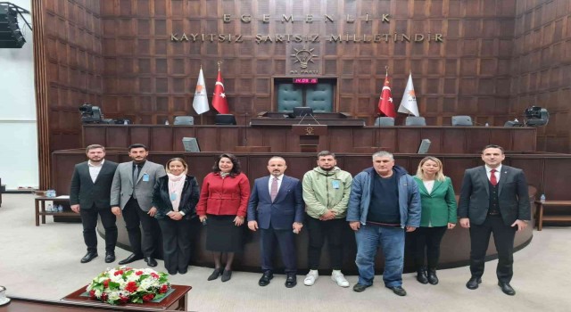 AK Parti Bozcaada İlçe Teşkilatı Gazi Meclisteydi
