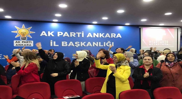 AK Parti Kadın Kolları Başkanı Keşir: “Kadın, erkek omuz omuza siyaset yapma geleneğinin mimarı AK Partidir”