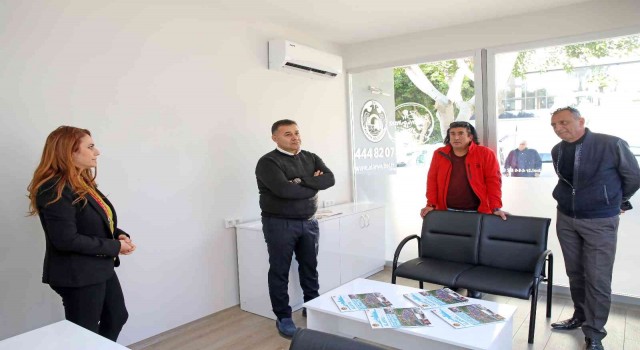Alanya Belediyesi Çözüm Masası ve İstihdam Ofisi Mahmutlarda hizmete girdi