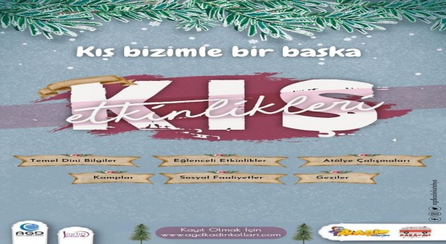 Anadolu Gençlik Derneğinden kış etkinliği