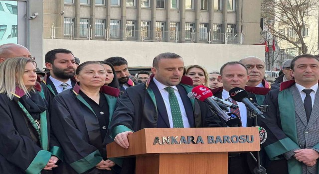 Ankara Barosundan anlamlı yürüyüş