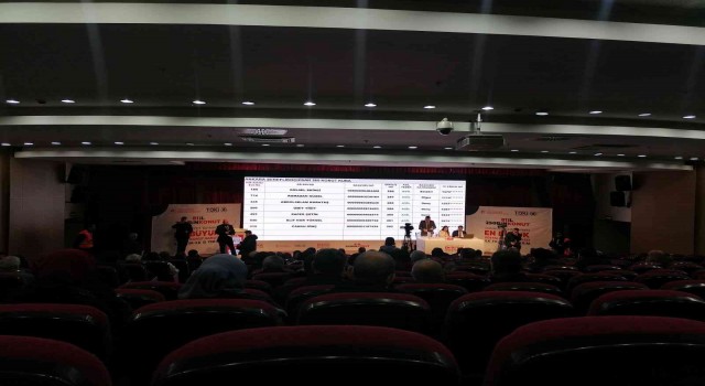 Ankarada inşa edilecek 18 bin 450 konut için kura çekimleri devam ediyor