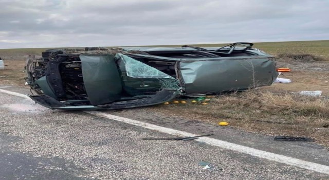 Ankarada trafik kazası: 1 ölü, 1 yaralı