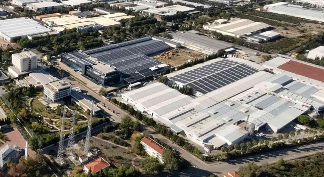 Antalya OSBnin çatıları elektrik üretiyor