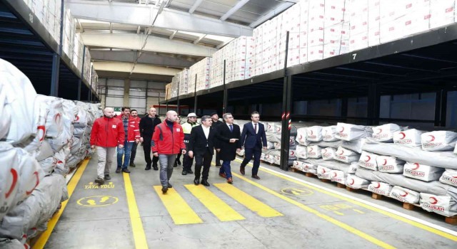 Ataydan Kızılay Lojistik merkezine inceleme