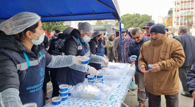 Aydın Büyükşehir Belediyesinden Regaip Kandili hayrı