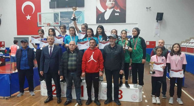 Aydında masa tenisi il birincileri belli oldu
