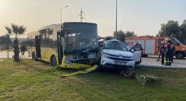 Aydında trafik kazası: 1 ölü, 4 yaralı