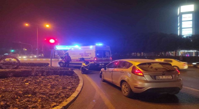 Aydında trafik kazası: 1 yaralı