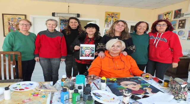 Balıkesirde kursiyerlerin minyatürleri ilgi gördü