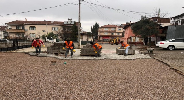 Başiskeleye yeni parke yollar kazandırılıyor