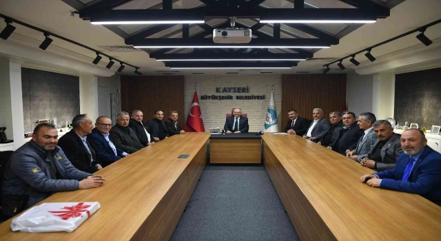 Başkan Büyükkılıça Kayseri çiftçisinden teşekkür