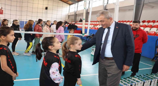 Başkan Kaplandan Sporculara Destek