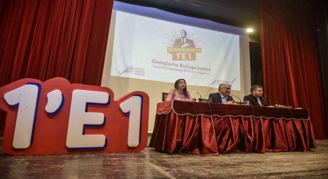 Başkan Karalar liseli gençlerle buluştu: Dertlere dermanı birlikte arayalım