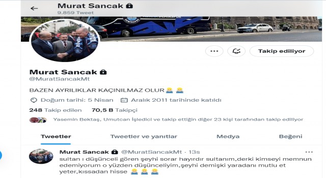 Başkan Murat Sancaktan düşündüren mesaj!