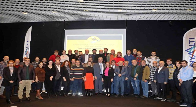 Başkan Semih Esen, Antalyalı gazetecilerle buluştu