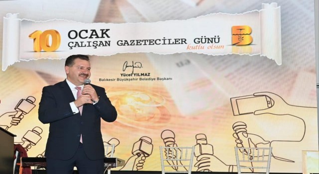 Başkan Yılmaz: Her alanda destekçimiz basın mensupları