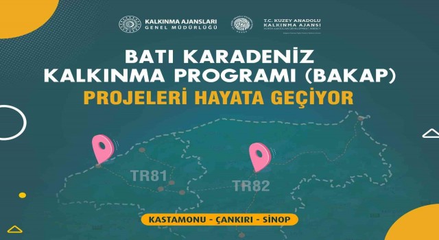 Batı Karadenizin kırsal kalkınmasına 108 milyon liralık BAKAP desteği