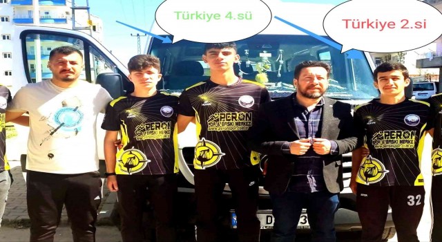 Batmanlı Enes, ilk defa katıldığı Oryantiring Şampiyonasında Türkiye ikincisi oldu