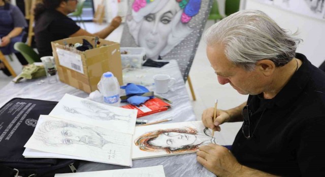 Bayraklıda resim kursuna yoğun ilgi