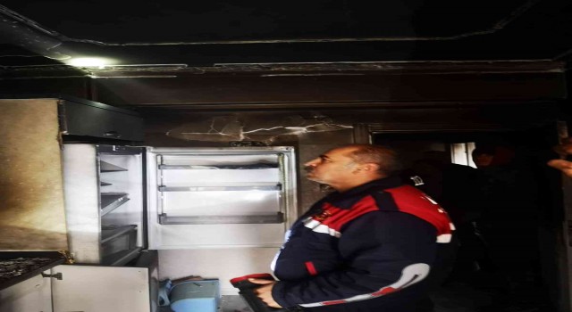 Besnide ki yangında 2 kişi yaralandı