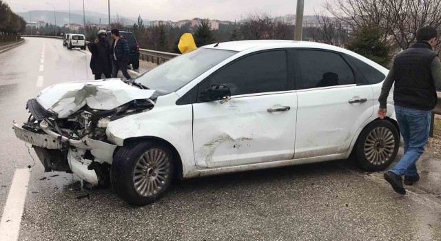 Bilecikte bir kaza diğer bir kazayı getirdi