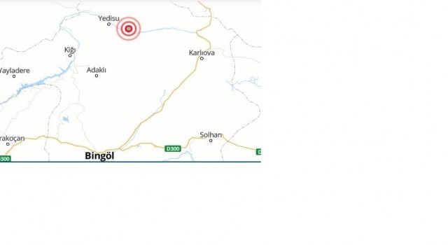 Bingölde 3.1 büyüklüğünde deprem