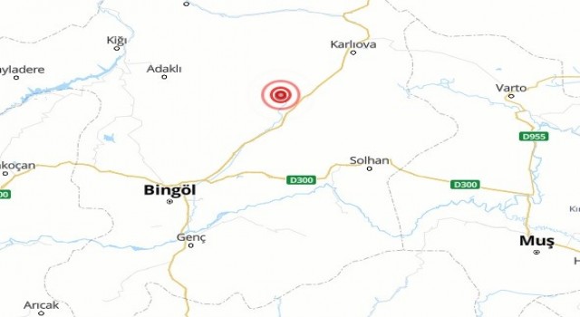 Bingölde 3.3 büyüklüğünde deprem