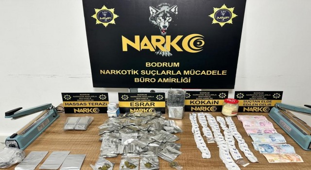 Bodrumda uyuşturucu operasyonu: 4 kişi gözaltına alındı