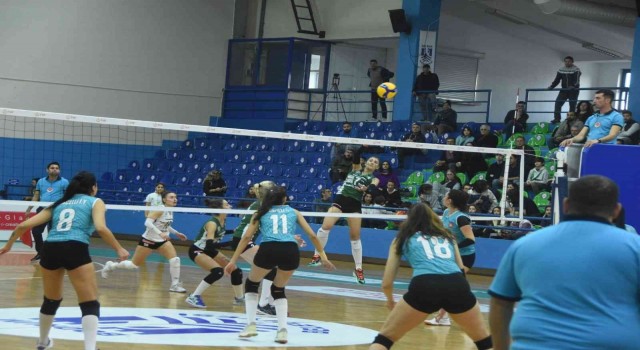 Bodrumun İncileri şampiyonluk yolunda önemli galibiyet aldı