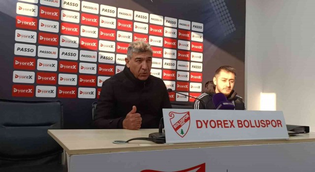 Boluspor - Manisa FK maçının ardından