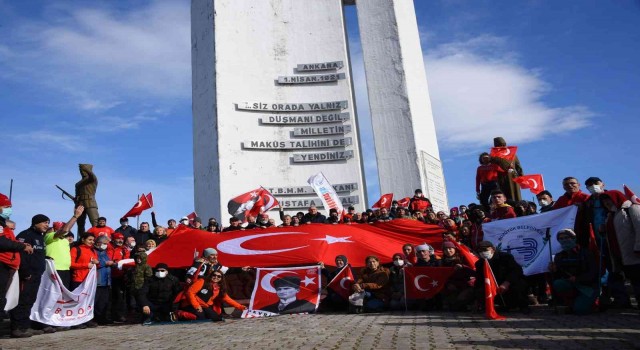 Bozüyükte 15. Geleneksel Metristepe Zafer ve Şehitleri Anma Yürüyüşü