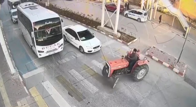 Burdurda traktörüyle drift atan sürücüye 22 bin 757 TL para cezası uygulandı