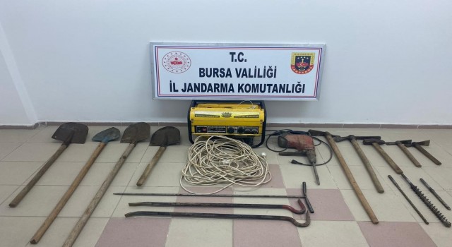 Bursada definecilere jandarmadan suçüstü